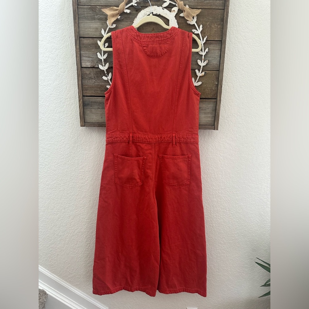 Target Universal Thread Sleeveless Red Orange Den… - image 2